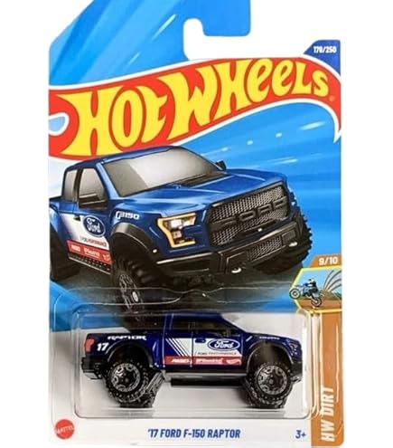 Amazon.com: Hot Wheels '17 Ford F-150 Raptor : Toys & Games
