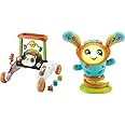 Fisher-Price 2-Sided Steady Speed Panda Walker and DJ Bouncin' Beats Interactive Baby and Toddler Learning Toy