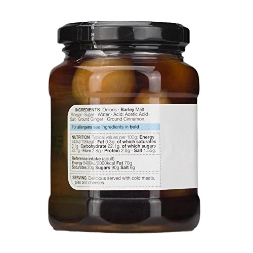 Marks & Spencer M&S British Pickled Onions In Sweet Malt Vinegar and Spices 360g