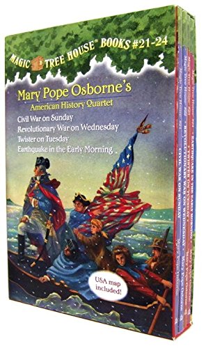 Magic Tree House Volumes 21-24 Boxed Set: American History Quartet (Magic Tree House (R))