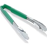 VollrathDC254 Green Utility Grip Kool Touch Tong, 305 mm