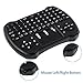 Neoteck 2.4Ghz Android TV Keyboard Mini Wireless Touchpad Keyboard KODI XBMC Keyboards with Mouse Right and Left Button for PC Google Android Smart TV Mini TV HTPC IPTV Laptop Raspberry PI PS3