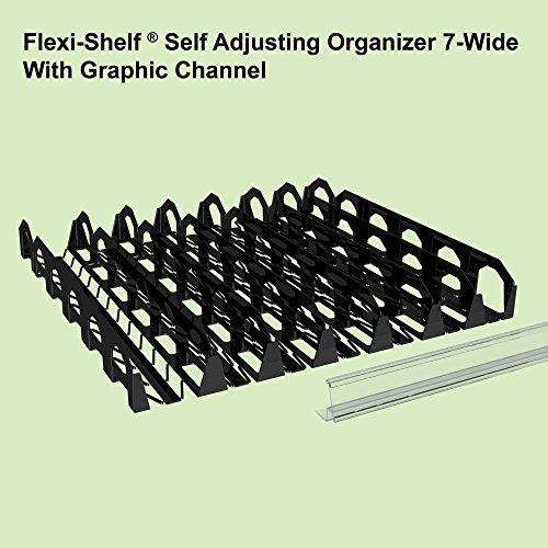 Flexi-Shelf Expandable Flat Shelf Organizer - 5 Pack