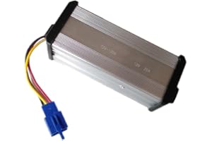 DC 72V-120V to 12V 20A Voltage Converter for Electric Bike, Scooter and E-Bike, 1200W Max Power Supply Transformer with Over-