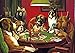 Dogs Playing Poker Poster. Holographic Wall Art. Lenticular Artwork. Hologram Dogs Playing Pool By Those Flipping Pictures.
