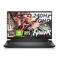Alienware m15 R7 AMD 15.6” Gaming Laptop - QHD (2560x1440) 240Hz, AMD Ryzen 9 6900HX, 32GB DDR5, 1TB SSD, RTX 3070Ti, HDMI, Wifi, Webcam, Windows 11, 1-Year Premium + 6-Months Migrate Services - Black