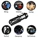 Super Mini Powerful Stronglight Tactical LED Flashlight CybGENE 2 Pieces Hamal V1, Portable Pocket Flashlight for Outdoor, 3 Modes (High/Low/Strobe), Battery Included, a Survival Tool as Extra Bonus