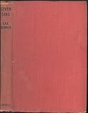 Front cover for the book Seven sins by Sax Rohmer