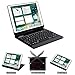 LENRICH Keyboard case for iPad 9th Generation 10.2 inch 2021/ 8th Gen 2020/7th 2019/iPad air 3rd/iPad pro 10.5 2017, Multi Touchpad 360 Swivel Light Thin Cover Backlight