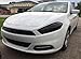 Precut Vinyl Tint Cover for 2013-2016 Dodge Dart Headlights (20% Dark Smoke)