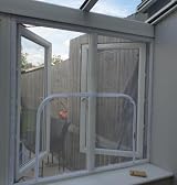 Yuing Cat Window Guard Custom Size Tear-Resistant Insect Screen with Zipper view 4