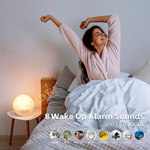 Sunrise Alarm Clock Wake up Light up Dekala Wake up Light Alarm Clock