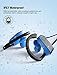 Bluetooth Headphones, Otium Wireless Headphones IPX7 Waterproof in-Ear Sports Earphones w/Mic for Gym Running Cyclying Workout (Blue)thumb 3