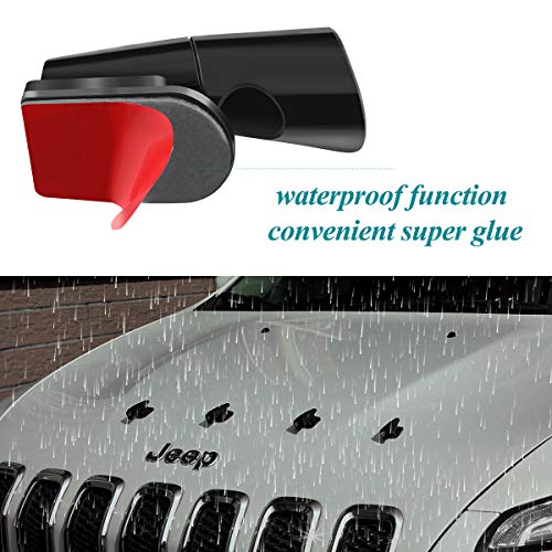 4 Pcs Deer Whistles for Cars Animal Warning Whistle Device with 12 Pcs Stickers Save Wildlife Ultrasonic Alert for Vehicle,Motorcycles - Thumbnail 6