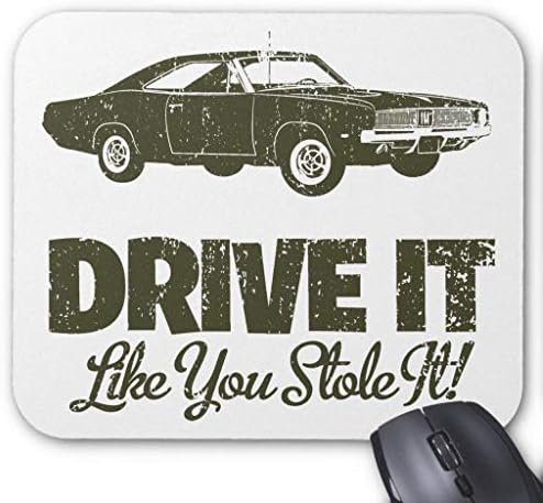 1969 Dodge Hemi Charger Mouse Pad 18×22 cm
