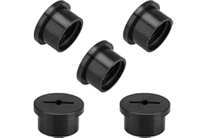 ArrogantF Football Helmet Bladder Valve Screws for Riddell Speedflex Helmet & Speed Icon,5Pcs High Impact Threaded Retainer Screw Valve Cap for Youth Speedflex Helmet,Keep Riddell Helmet Parts Sealed