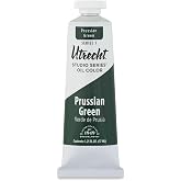 Utrecht Studio Series Oil Paint - Prussian Green, 37 ml, Tube