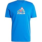 Adidas Mens Italy Fan Graphic T-Shirt