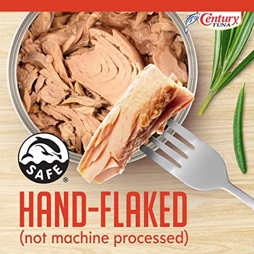 Century Tuna Premium Flaked Light Tuna in Oil Three (3) 5 oz. Cans