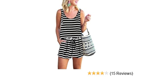 women's sleeveless romper shorts