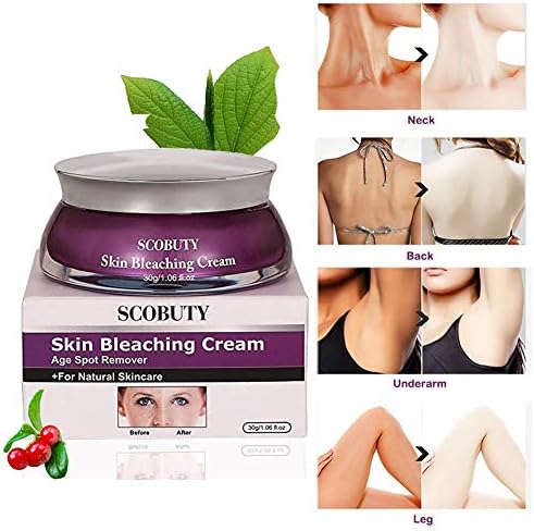 bleaching cream to remove dark spots