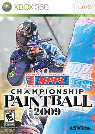 Amazon Com Nppl Championship Paintball 09 Xbox 360 Artist Not Provided Video Games