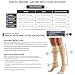 Truform Short Length 20-30 mmHg Compression Stockings for Men and Women, Reduced Length, Closed Toe, Beige, X-Large