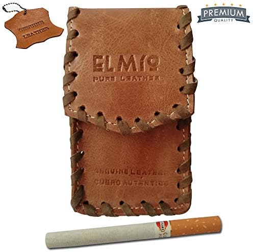 EL Mio Leather Cigarette Case (Tan_103-4800-14)