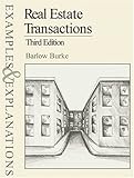 Real Estate Transactions, Burke, D. Barlow, 0735526508