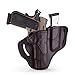 1791 GUNLEATHER 1911 Combo Mag Holster, Right Hand OWB Leather Gun Holster for Belts fits All 1911 Models with 4