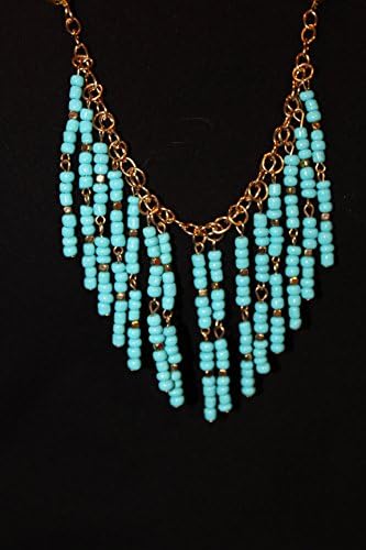 Magnetic Hematite Neclace, black beads with gold spacers, turquoise beads