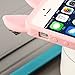 iPhone 5 5s SE Case,CKCY KoKo Cat Soft Silicone,Cute Kitty Ears Case for Apple iPhone 5 5s SE (Light Pink)