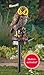 Collections Etc Solar Brown Hooting Owl Garden Decor Yard Stake, Brown