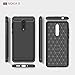 Nokia 8 Case, Wellci Soft Silicon Luxury Brushed Case with Texture Carbon Fiber Design Protection Cover for Nokia 8(Black)