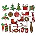 Unomor Happy Thanksgiving Photo Booth Props for Fall Party Supplies - 38PCS (Christmas Photo Booth Props)