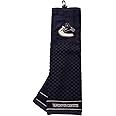 Team Golf NHL Embroidered Golf Towel, Checkered Scrubber Design, Embroidered Logo