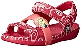 crocs Keeley Frozen Fever K Sandal (Toddler/Little Kid), Raspberry, 8 M US Toddler