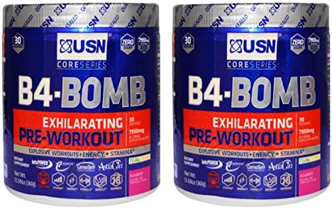 USNs B4-BOMB Acai Berry 30 Servings [2 Pack]