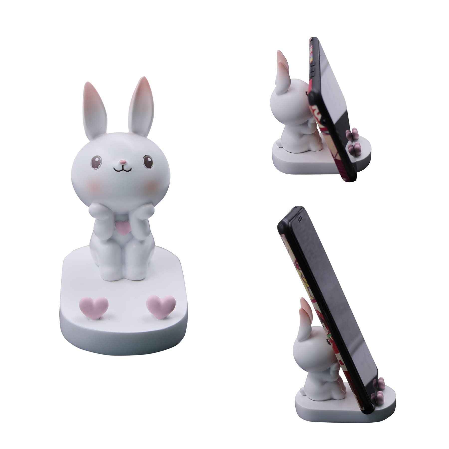 Cute Rabbit Cellphone Holder Stand Animal Smartphone Desk Stand