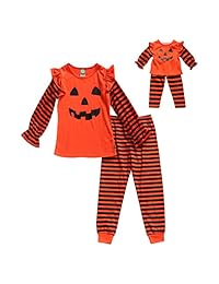 Dollie & Me - Conjunto de ropa de dormir para niña y ropa de muñeca a juego