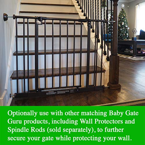 Baby Gate Guru Extra Long M10 (10mm) Stair Banister Adapter YSpindle