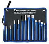 Astro Pneumatic Tool 1612 Large Cold Chisel & Punch Set, 12 Piece
