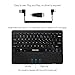 Wired Mini Keyboard, Poweradd 78 Keys Micro USB QWERTY Keyboard with Touch-pad for Samsung, Google, Windows, and Most Android Tablets, Smartphone