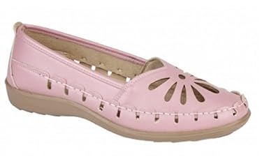 pink flat shoes ladies