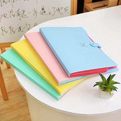 File Folders Classification Office 5 Pocket Paper Black File Folders - Thumbnail 5