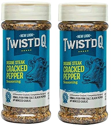 Amazon Com Twist D Q Insane Steak Cracked Pepper Seasoning 2