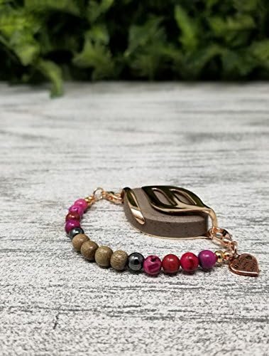 HandmadeStrength Mala Bracelet - Bellabeat Leaf and Ivy
