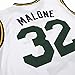 adidas Karl Malone Utah Jazz NBA Men's White Official Home Replica Jersey