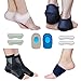 Plantar Fasciitis Foot Sleeve Kit -Compression Foot Socks, Arch Support, Therapy Wraps, Shock Absorbing Sleeve, Heel Cushions, Heel Grips- (Pack of 14) for Instant Foot Pain Relief by Blisstime