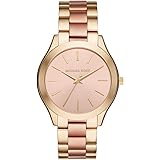 Michael Kors Women's Slim Runway Three-Hand Stainless Steel Quartz Watch